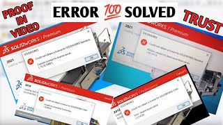 Fix errors in Solidworks while installation  தமிழ்  Designing  DTS designertamilan [upl. by Berky995]