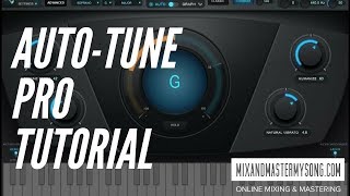 AutoTune Pro Tutorial [upl. by Vala]