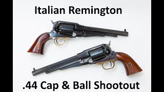 Italian Remington 44 Cap amp Ball Shootout [upl. by Noicpesnoc863]