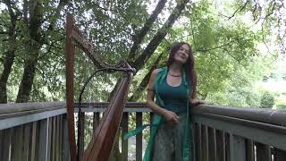 LAWENA de Brocéliande Harp amp SongquotFACTORY GIRLquot [upl. by Akerboom]