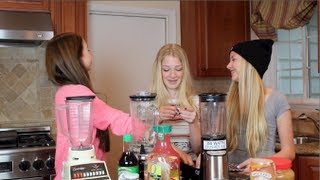 Smoothie Challenge w BindleBeautyx amp Madisenrosebeauty1 [upl. by Levy257]