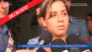 Il video della ragazza russa che somiglia a Denise Pipitone  La Vita in Diretta 31032021 [upl. by Plumbo740]