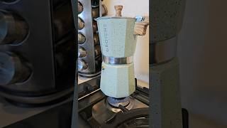 Making Stovetop Espresso mokapot espressocoffee [upl. by Adnohsed]