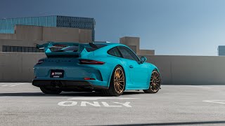 Miami Blue Porsche 9912 GT3 Build [upl. by Demha]