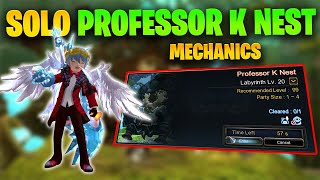 Dragon Nest Professor K Nest Solo 2024 Mechanics Gameplay [upl. by Goltz388]