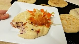 Bean and Cheese Pupusa Recipe [upl. by Eihcra34]