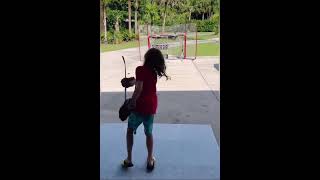 Check out these targets to improve your hockey shooting skills 🏒🦾 [upl. by Durware793]