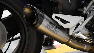 SCProject S1 Muffler for Ducati Streetfighter V4 [upl. by Leonardo]