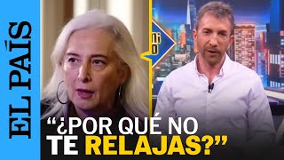 LA REVUELTA  Mariola Cubells sobre la berrea de Broncano quot¿Por qué no te relajas Hormigueroquot [upl. by Ymer]