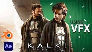 Kalki 2898 AD Trailer  VFX Recreation  HARSHIT OFFICIAL [upl. by Aropizt]