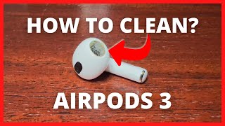 Dirty AirPods 3 How To Clean For Better Sound  Handy Hudsonite [upl. by Saibot]