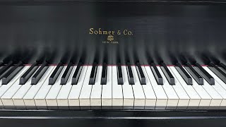 Piano Technician Quality Inspection Run Through of 1979 Sohmer Model 57 Grand Piano [upl. by Michaeu]