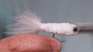 How to Tie the QTip Minnow  Fly Tying Tutorial [upl. by Annuaerb]