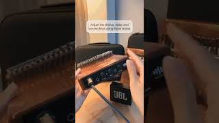 Unboxing kalimba with amplifier function kalimba kalimbatutorial moozica shorts shortsfeed [upl. by Kirbee]