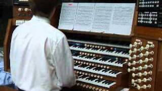 Pachelbel  Chaconne in F Minor on Meantone tuned organ [upl. by Ariaes]