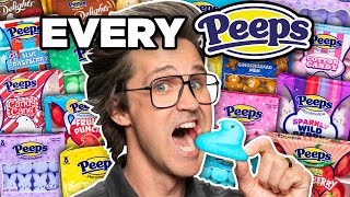 We Tried EVERY Flavor Of Peeps [upl. by Jung]