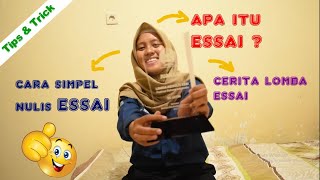 Pengalaman Mengikuti Lomba Esai dan Tips Menulis Esai [upl. by Ttelrahc]