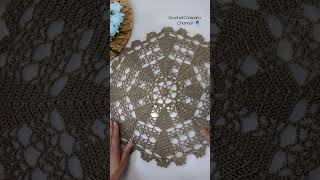 مفرش كروشيه للسفره  Crochet tablecloth [upl. by Wickner]