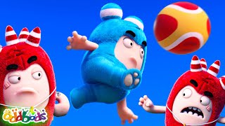 Crazy Football Glitch  Oddbods  Sports amp Games Cartoons for Kids [upl. by Ianaj]