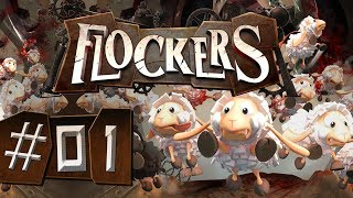 Flockers  01  Lemminge in Form von Schafen Lets Play  deutsch [upl. by Brainard]