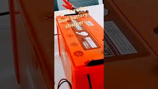 Dual battery charger for lead acid battery chargeable carbatterycharger [upl. by Nagram701]