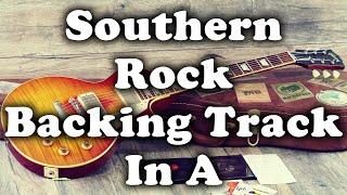 Southern Rock Backing Track in A [upl. by Dailey]