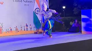 United Nations Organizetion day Celebrations performance Mayur by Shubham [upl. by Kragh270]