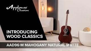 Unveiling the Warm Elegance of Mahogany in a Natural Matte Finish ・ Applause AAD96M [upl. by Honan]