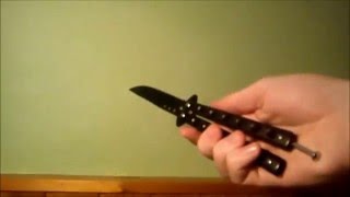 razeron knife triky s motylkem butterfly balisong [upl. by Marcela]