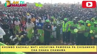 Khumbo Kachali Former VP of Malawi wati adzayima pawokha pa chisankho cha chaka chamawa [upl. by Nnaer]