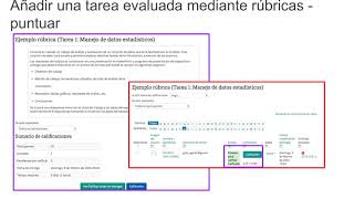 AULES Tarea evaluada mediante rúbrica [upl. by Janel]