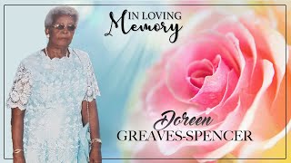 A Service of Thanksgiving for the life of Doreen GreavesSpencer [upl. by Lorola]