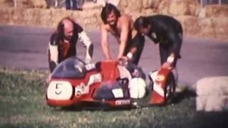 courses compétitions MOTOS SIDECAR AVIGNON 1977 championnat de France [upl. by Fortunna]