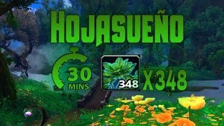 WoW Legion Farmear Frondasueño  348 Hojasueño en 30 minutos [upl. by Osric]