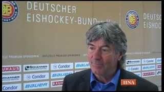 EishockeyBundestrainer Koelliker Kassel Huskies haben guten Ruf [upl. by Haimarej]