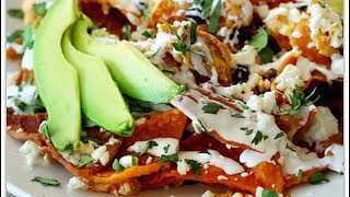 Como hacer chilaquiles rojos paso a pasoreceta para cuaresmamexicanfood chilaquilesfood [upl. by Ojibbob]