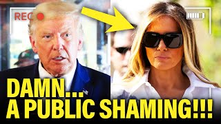 Trump Delivers ULTIMATE INSULT to Melania IN PUBLIC [upl. by Liebman735]