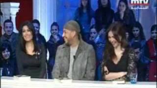 Rouwaida Attieh  رويدا عطية Talk of The Town on MTV 280110 part 3 [upl. by Eirac]