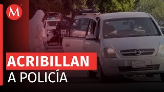 Asesinan a otro policía en Celaya fue baleado cuando iba con su esposa [upl. by Jenine49]