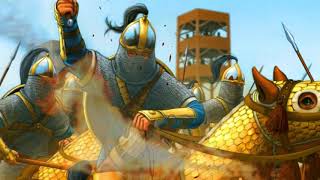 Charge of the Pushtigban  Epic Sassanid Persian battle music by Henryk Keszenowicz [upl. by Eglantine129]