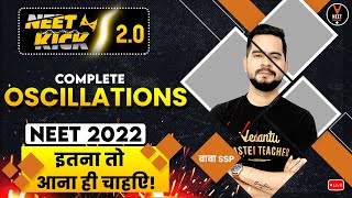 Complete Oscillations In One Shot 1  NEET Physics  NEET 2022 Preparation  Sachin Sir [upl. by Leiruh562]