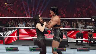 06 RAW WWE 2K24 UNIVERSE  Rhea Ripley vs Carmella vs Nikki Cross vs Sonya Deville Fatal 4Way [upl. by Sawyer683]