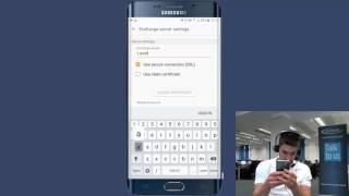 Setting up an Exchange 2013 Mailbox on an Android device [upl. by Limann]