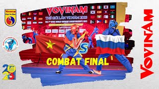 Combat quotHuu Toanquot VIET vs quotMosovquot RUS 90 kg final WVVF  World Vovinam Championships Vietnam 2023 [upl. by Akiwak]