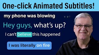 SubMachine one click animated subtitles [upl. by Hull672]