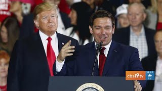 Trump reportedly sticking with Hegseth as sources claim DeSantis could replace him [upl. by Ylsew]