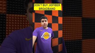 DON’T BUT JIOFIBER BROADBAND AT ALL  THIS IS A Scam  jio [upl. by Garrik]