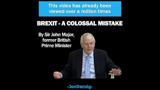 BREXIT IS A COLOSSAL MISTAKE [upl. by Einnob]