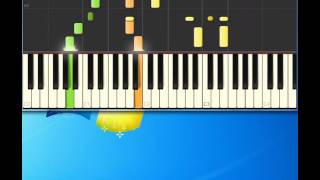 Crosby Stills Nash amp Young Teach Your Children Piano tutorial by Synthesia [upl. by Lednahc]