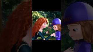 Princess Sofia amp Merida Brave 🍀🎀 princess sofia bravemerida kidsvideo [upl. by Eralc]